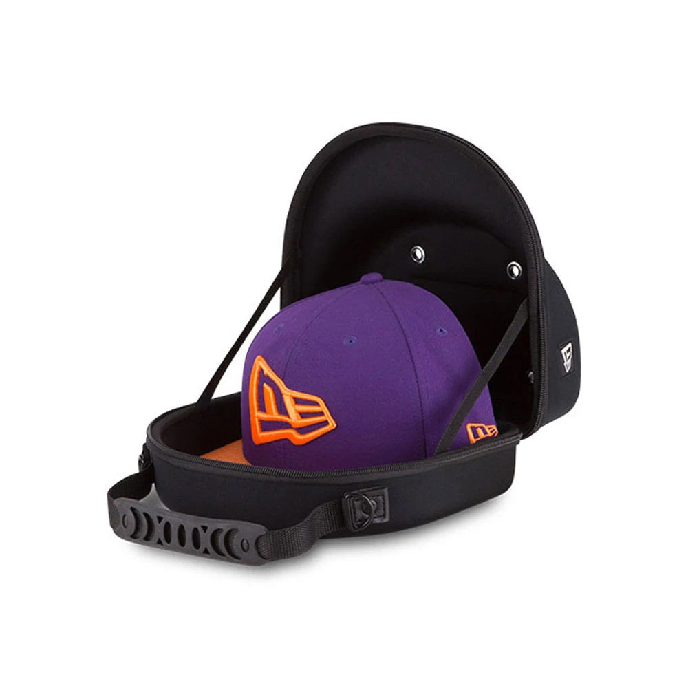 This is a New Era Black 2 Cap Carry Case 2