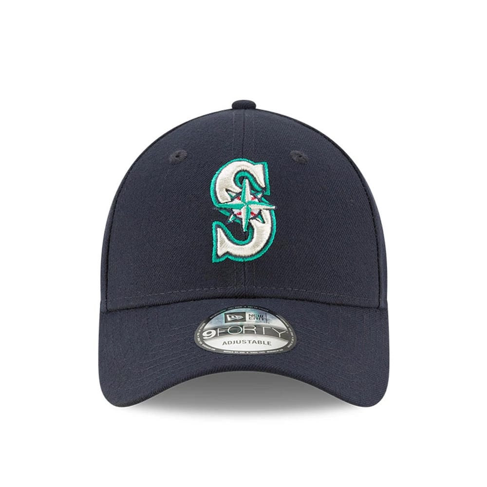 This is a Seattle Mariners The League Navy 9FORTY Cap 2