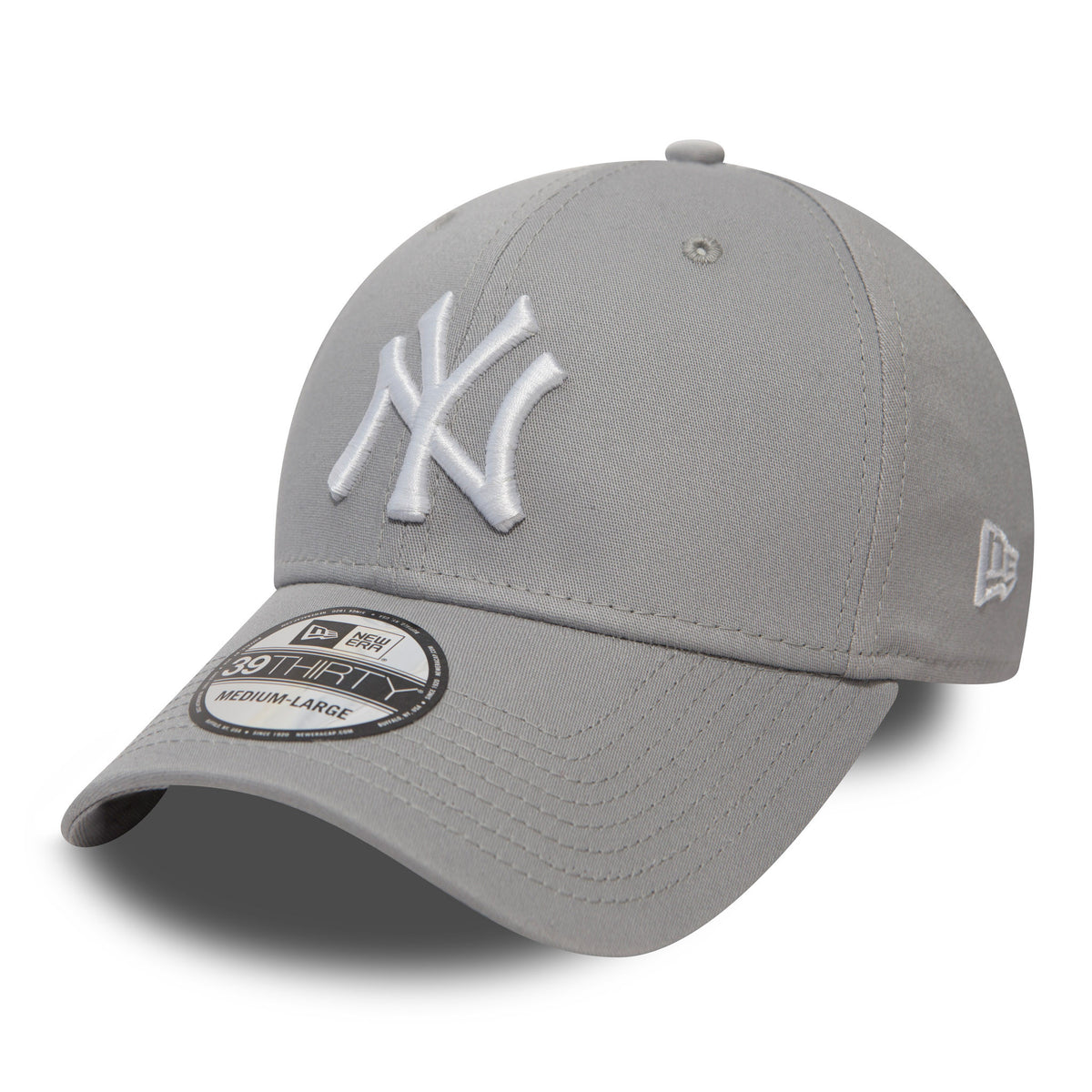 This is a New York Yankees Essential Grey 39THIRTY Cap 1