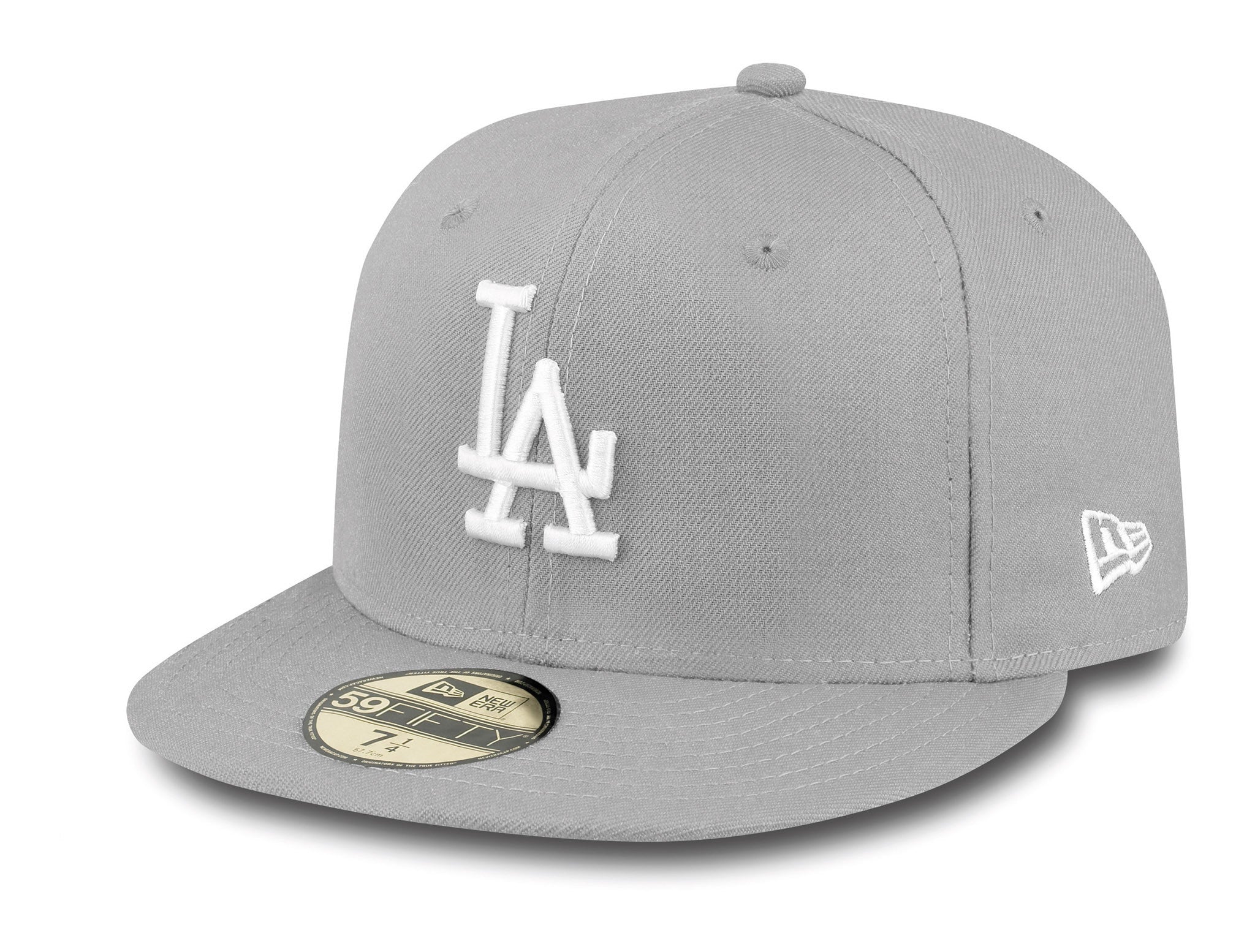 This is a LA Dodgers Essential Grey 59FIFTY Cap 1