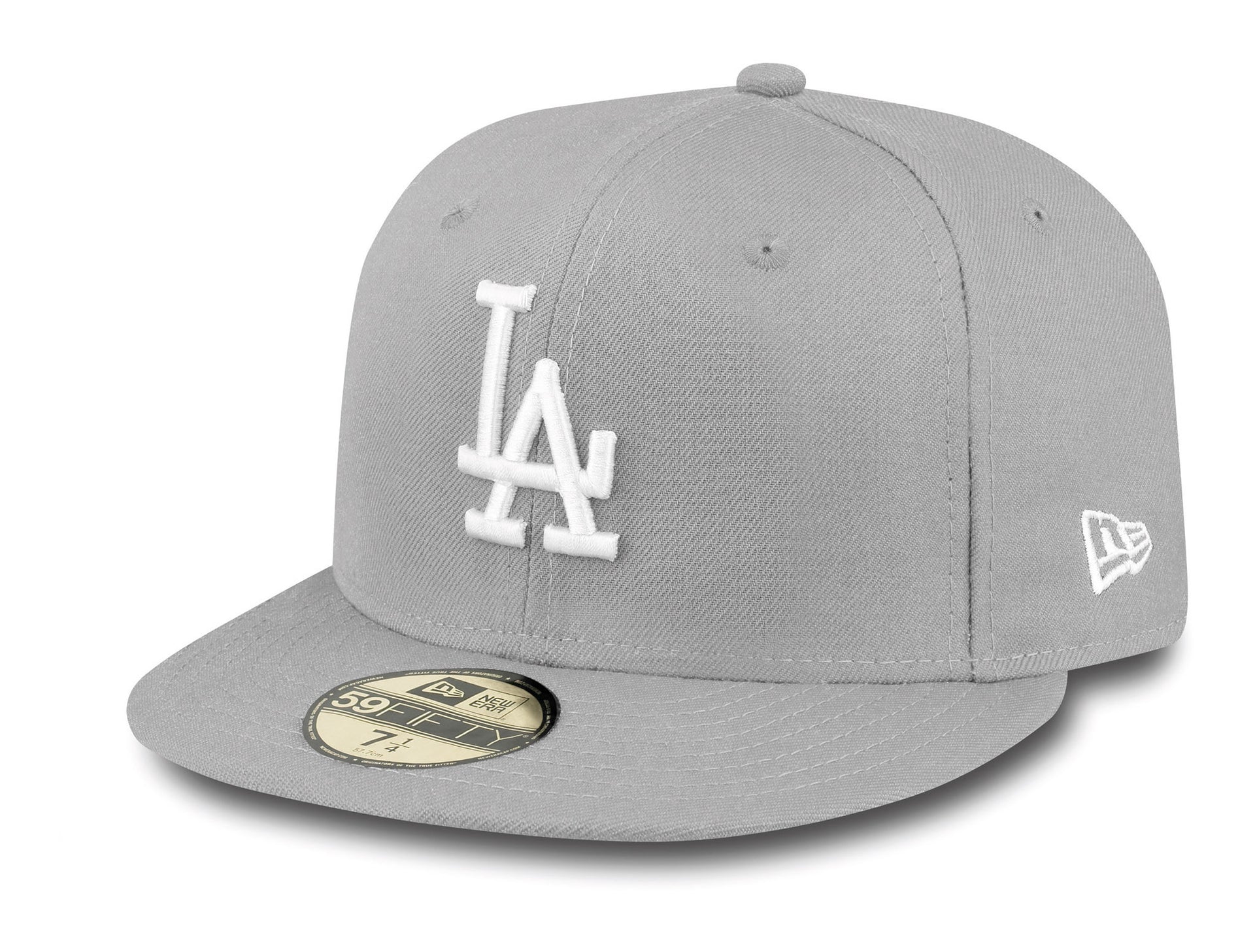 This is a LA Dodgers Essential Grey 59FIFTY Cap 1