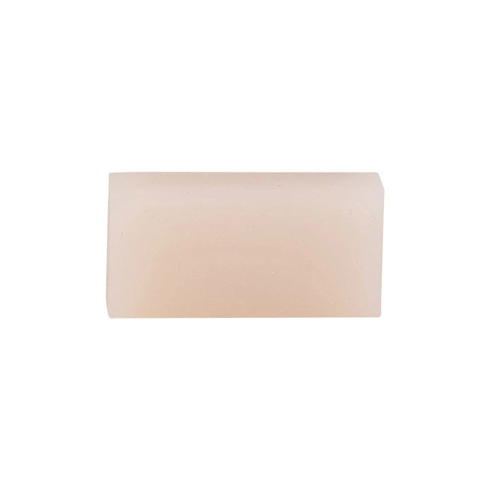 New Era Cap Eraser, front view showing a rectangular, soft beige eraser with a smooth surface and slightly rounded edges, designed to effectively clean pencil marks from New Era headwear.