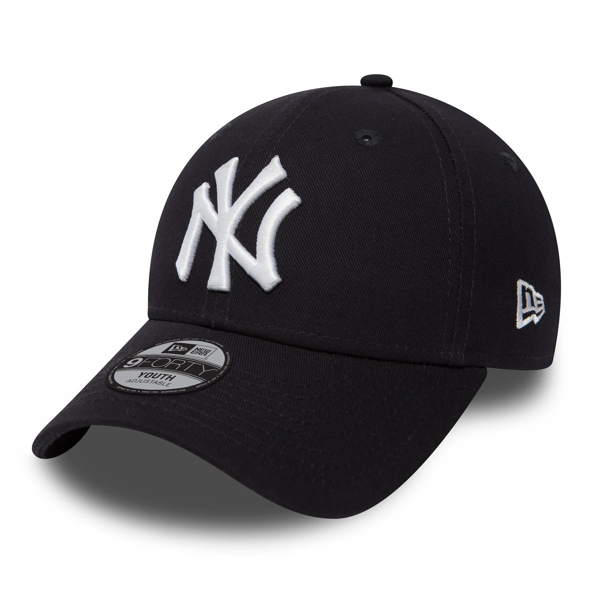 This is a New York Yankees Essential Kids Navy 9FORTY Cap 1