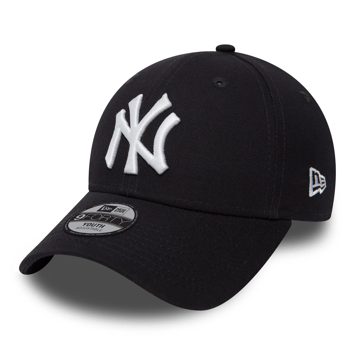 This is a New York Yankees Essential Kids Navy 9FORTY Cap 1