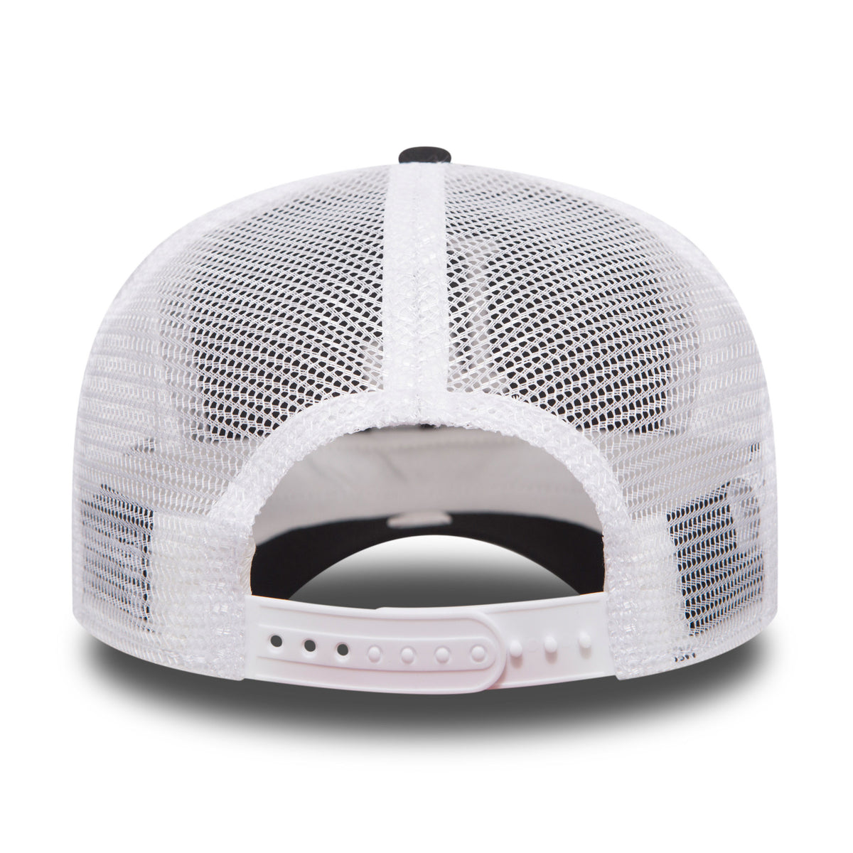 This is a LA Dodgers Clean Black A-Frame Trucker Cap 3