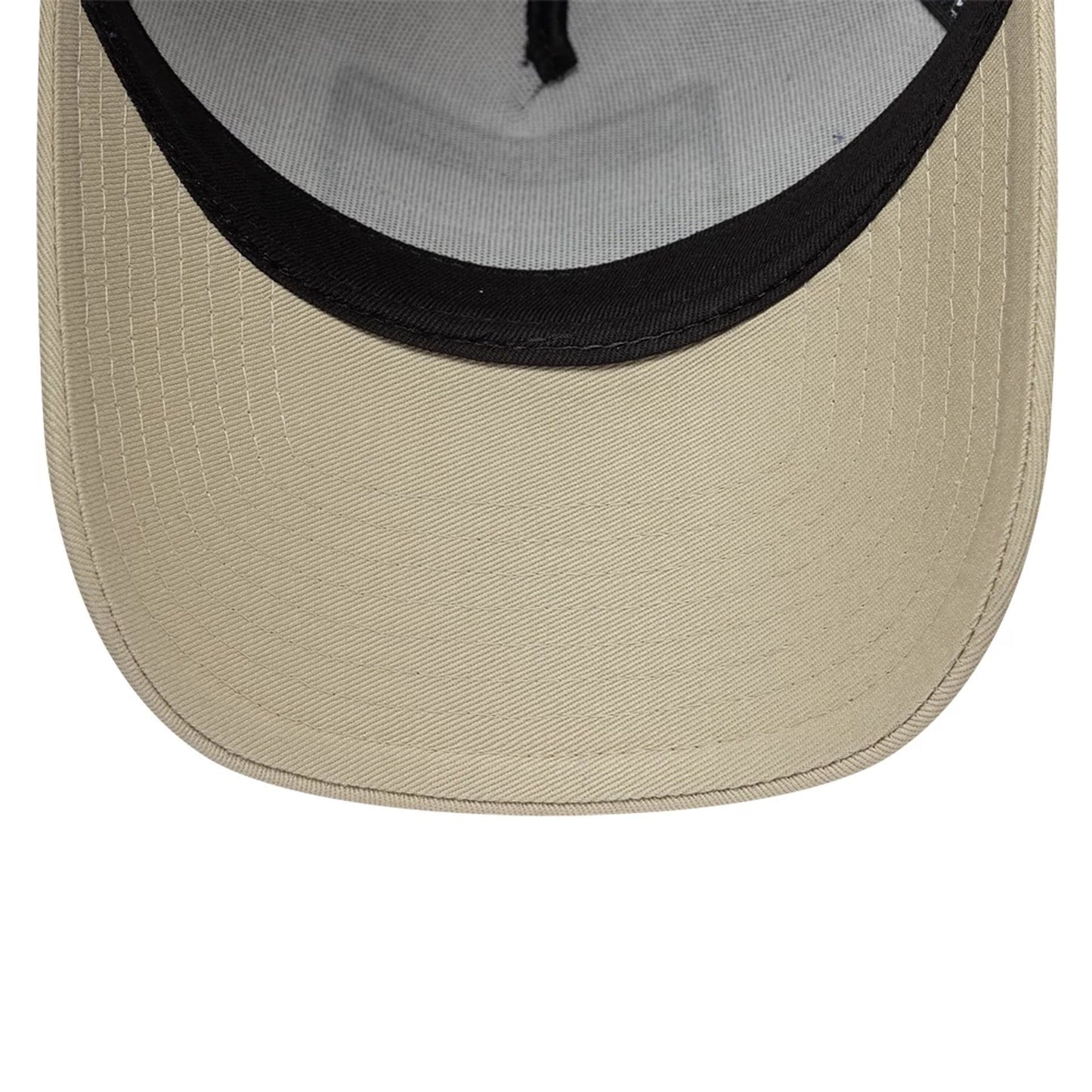 Pictured is this New Era New York State Bison 9FORTY A-Frame Trucker Adjustable cap in white. 7