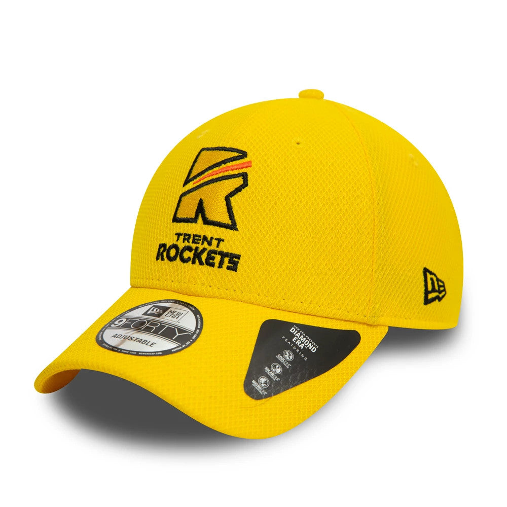 Pictured is this Diamond Era Trent Rockets 9FORTY Adjustable Cap in yellow. 1