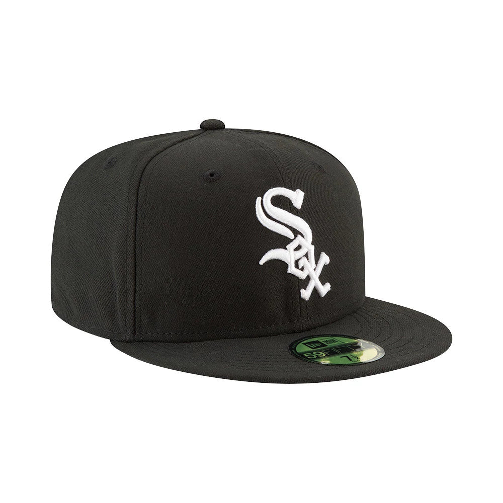This is a Chicago White Sox Authentic On Field Game Black 59FIFTY Cap 5