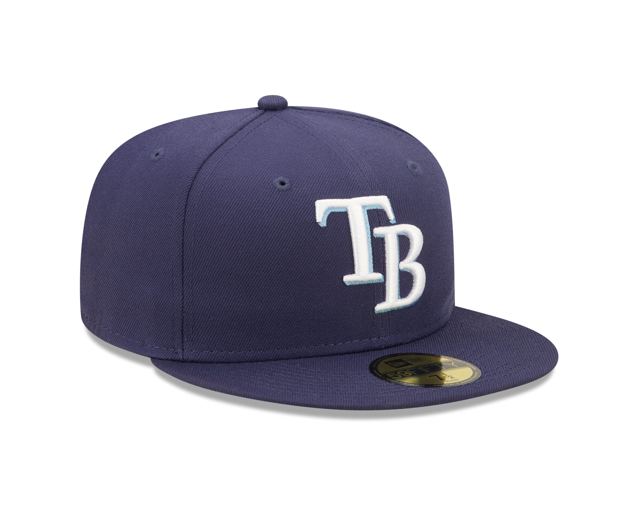 This is a Tampa Bay Rays Authentic On Field Navy 59FIFTY Cap 4