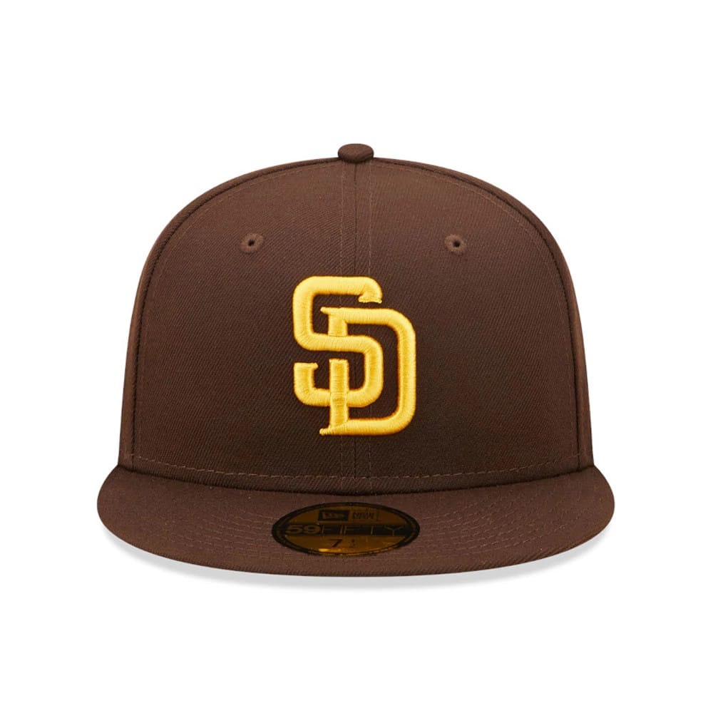 This is a San Diego Padres Authentic On Field Brown 59FIFTY Cap 3