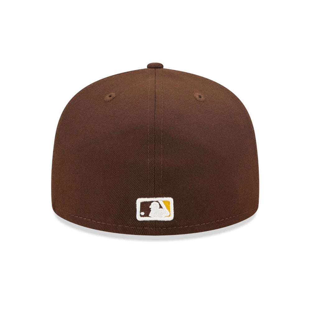 This is a San Diego Padres Authentic On Field Brown 59FIFTY Cap 5