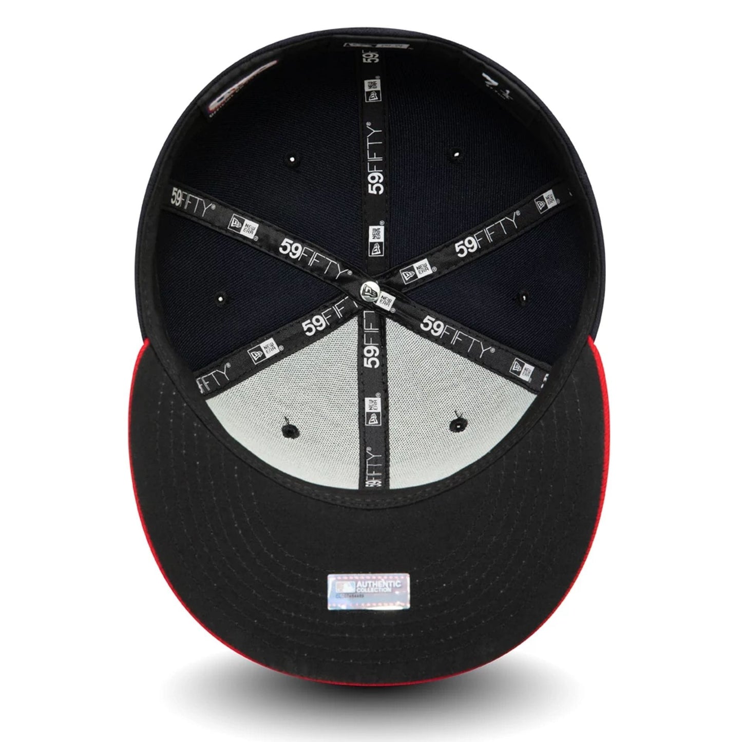 This is a Cleveland Guardians Authentic On Field Navy 59FIFTY Cap 4