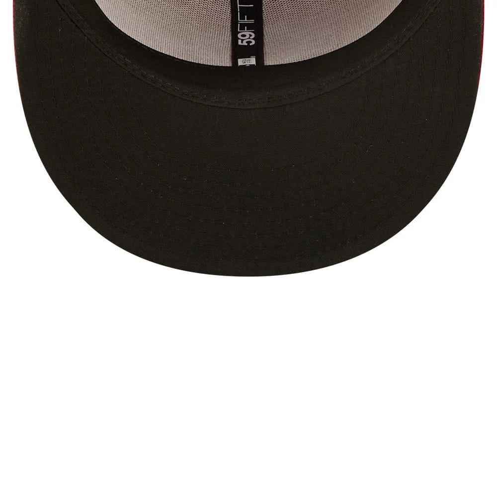 This is a Cincinnati Reds AC Perf Red 59FIFTY Cap 2
