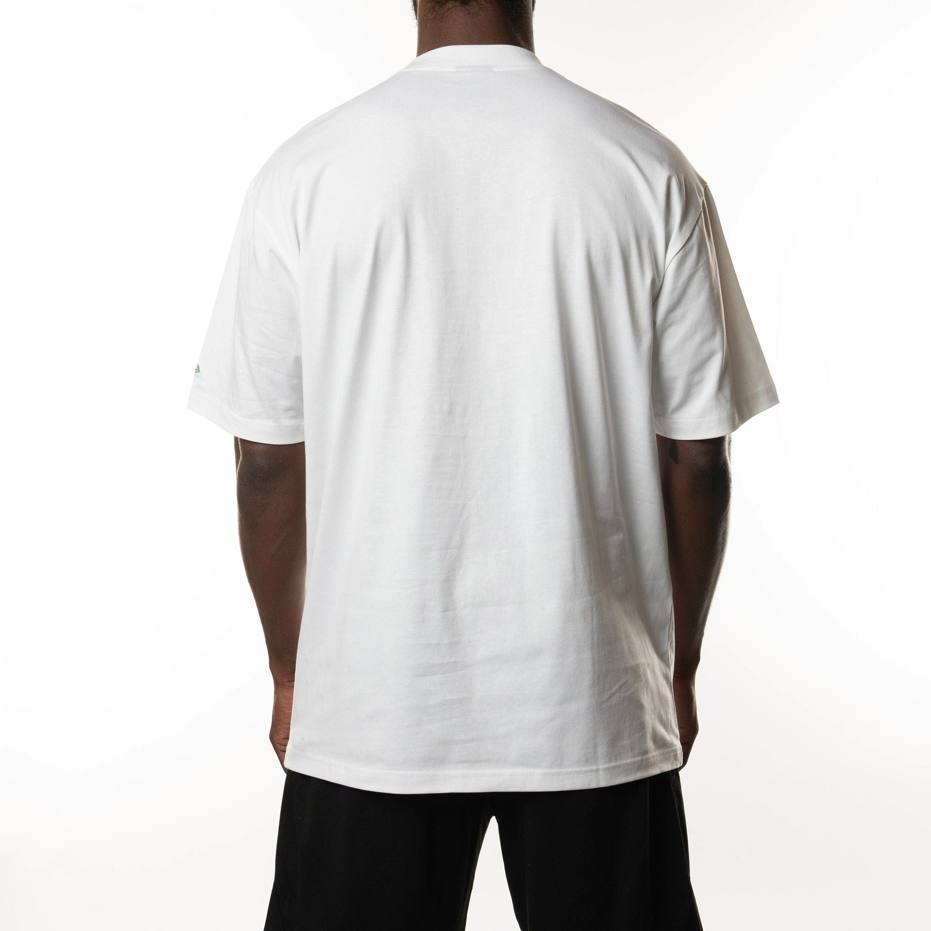 The Male model is wearing MLB Multi Team Freeway Series White T-Shirt 2