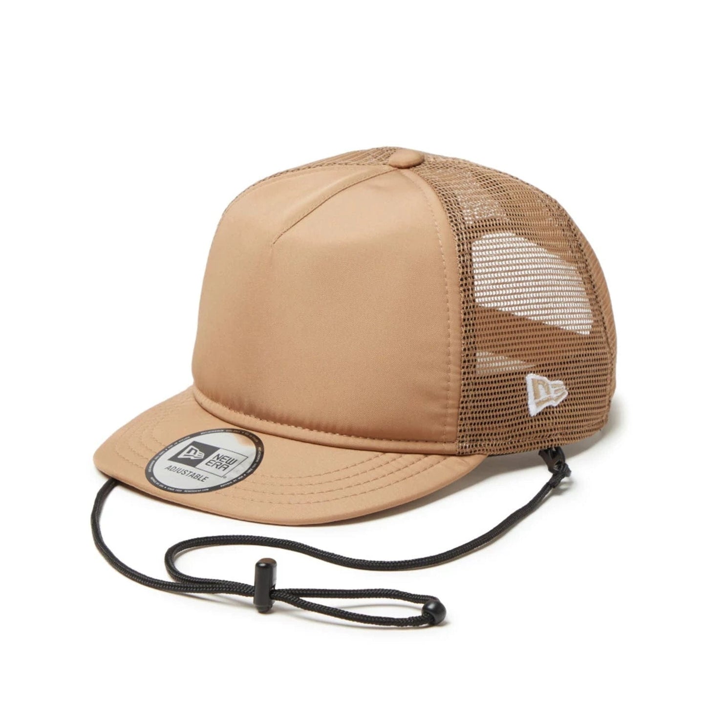 This is a New Era Surf Beige 9FORTY A-Frame Trucker Adjustable Cap 2