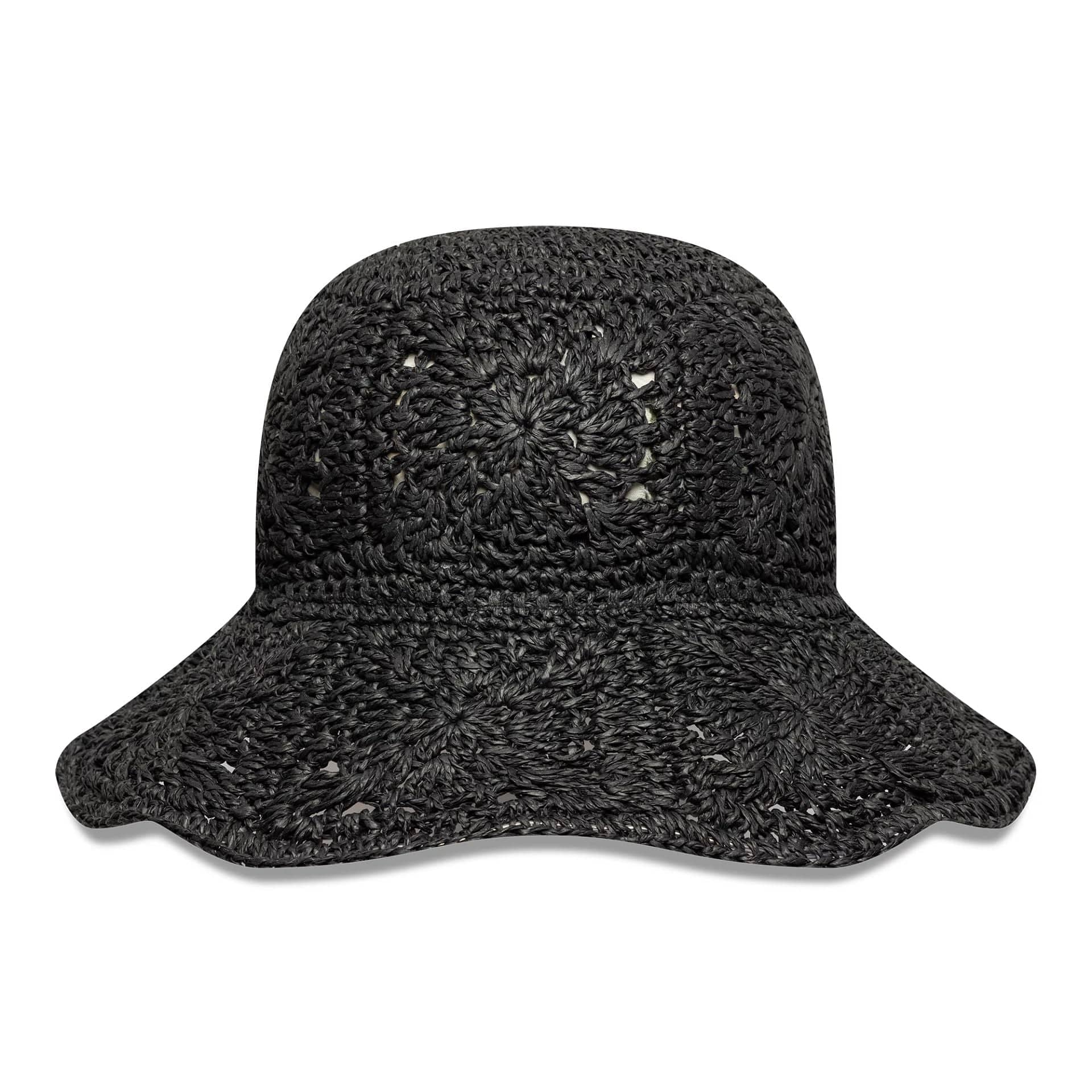 This is a New Era Paper Hat Black Adventure Bucket Hat 1