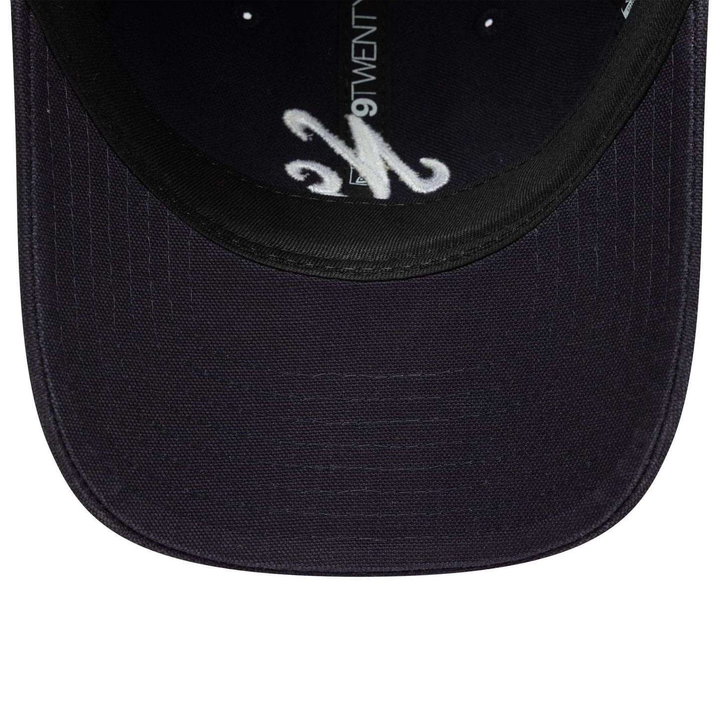 This is a New Era Washed Duck Navy 9TWENTY Adjustable Cap 7