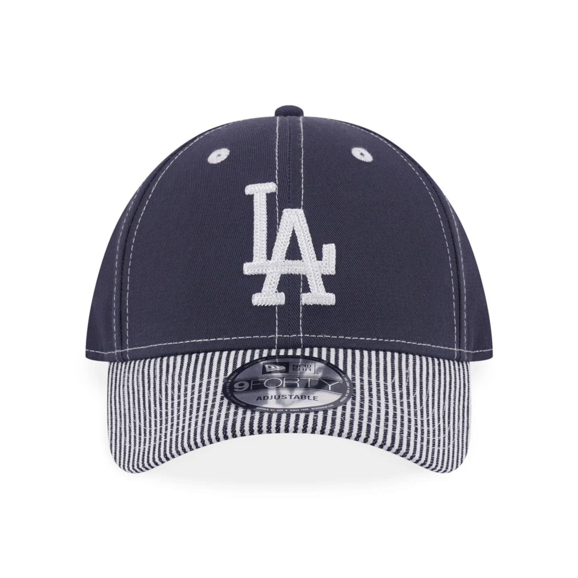 This is a LA Dodgers MLB Patchwork Dark Grey 9FORTY Adjustable Cap 2
