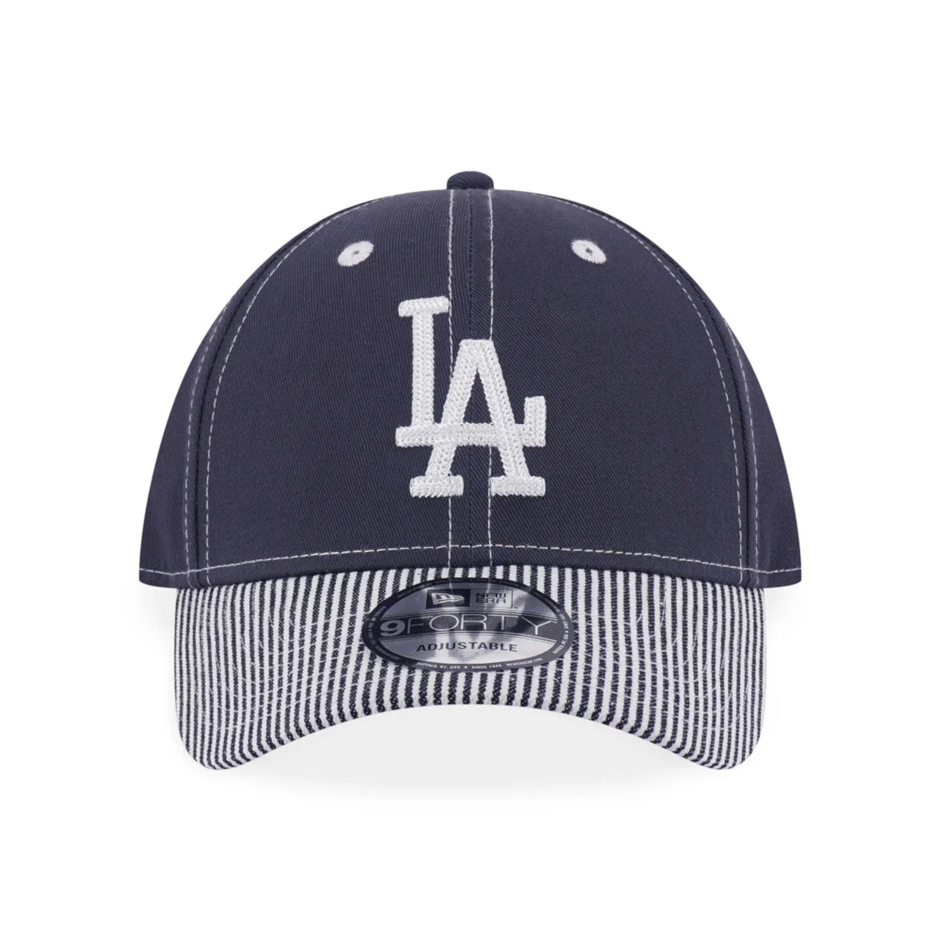 This is a LA Dodgers MLB Patchwork Dark Grey 9FORTY Adjustable Cap 2