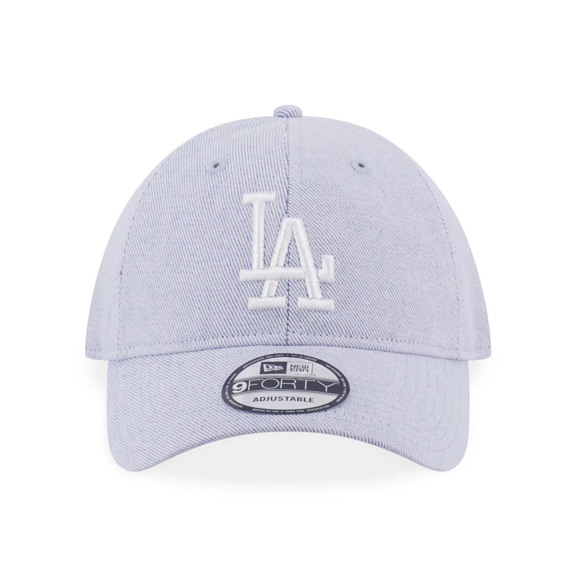This is a LA Dodgers MLB Pastel Open Blue 9FORTY Adjustable Cap 2