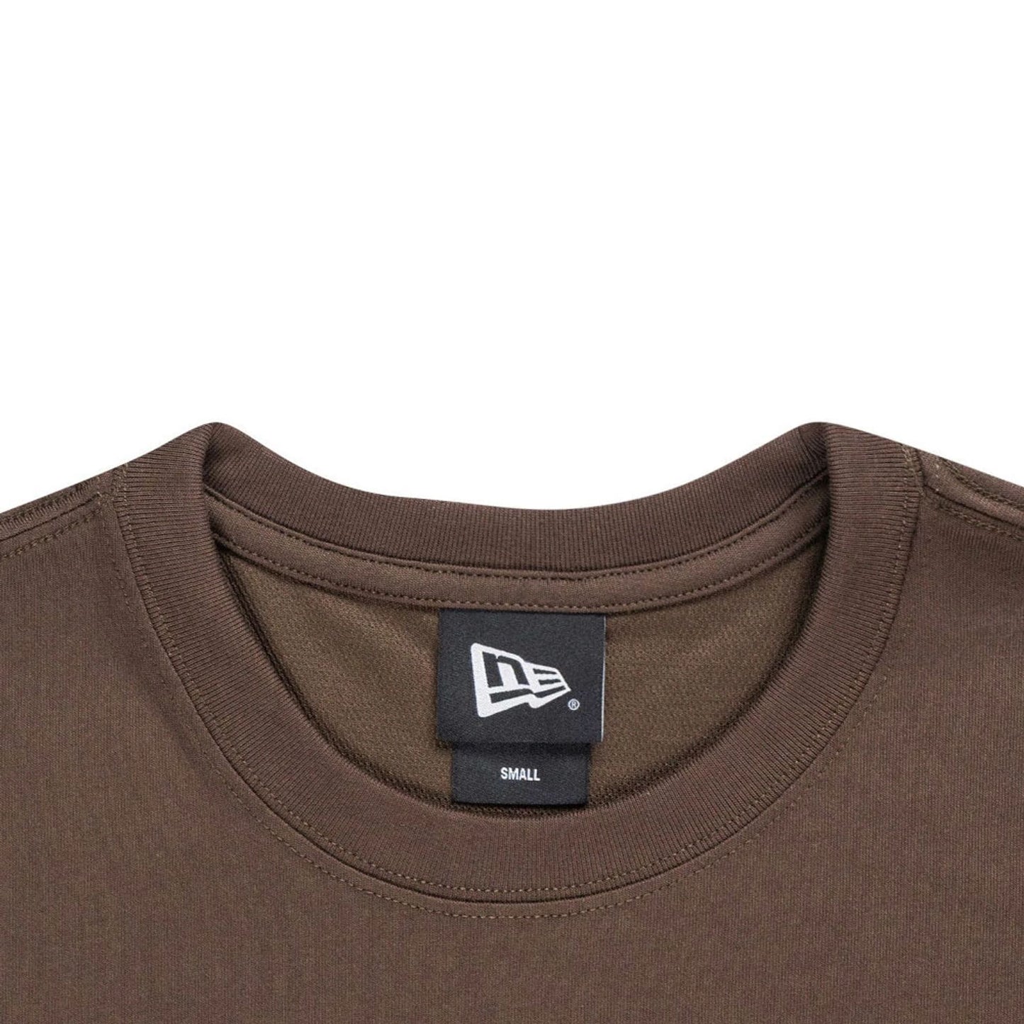 The model is wearing this New Era Year Of The Horse T-Shirt in brown. 5