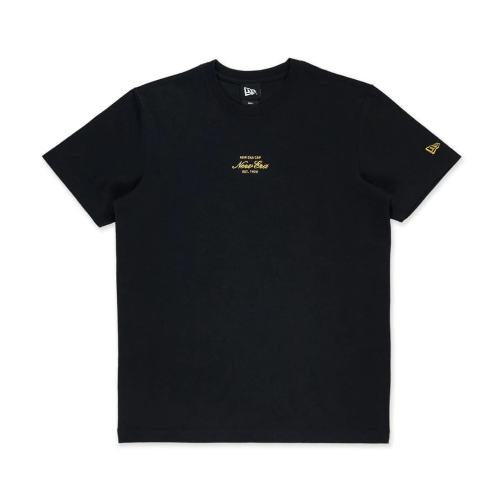 The model is wearing this New Era NEC logo T-Shirt in black. 1