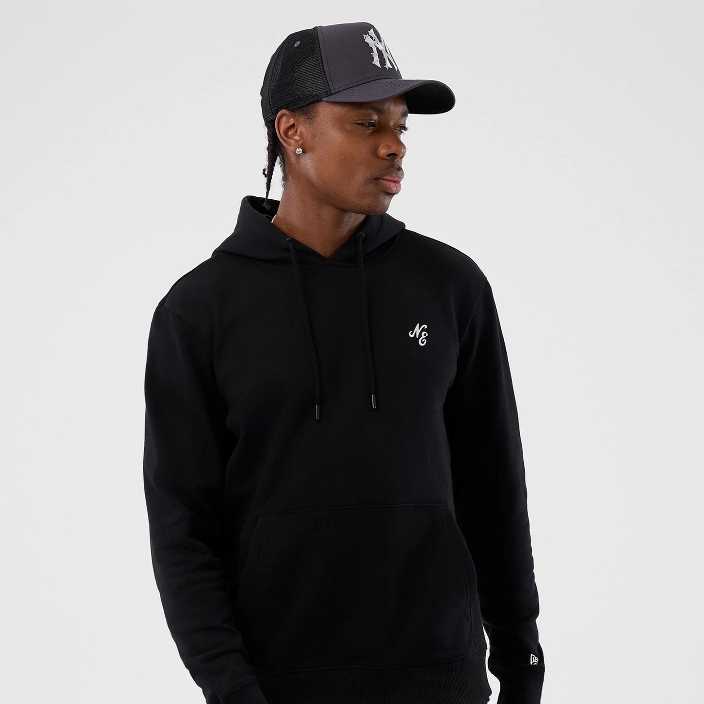 New Era Street Graphic Black Pullover Hoodie 7