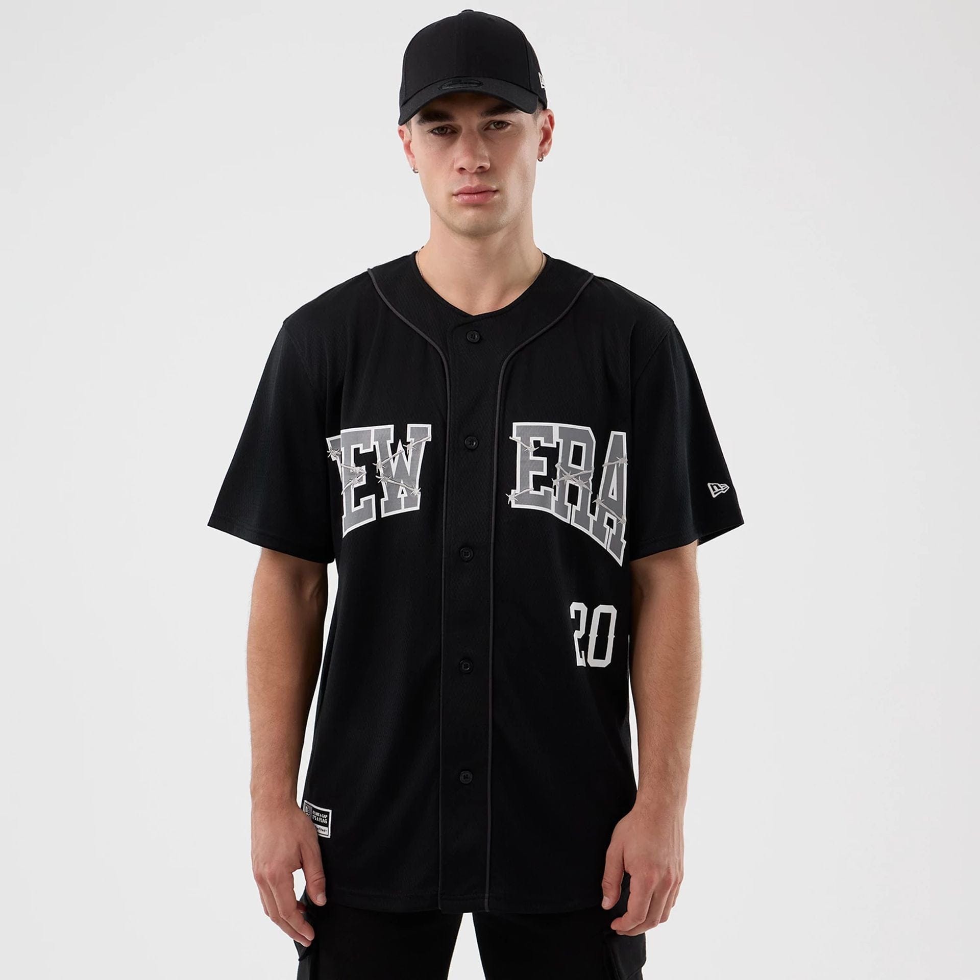 New Era Street Graphic Black Jersey 1
