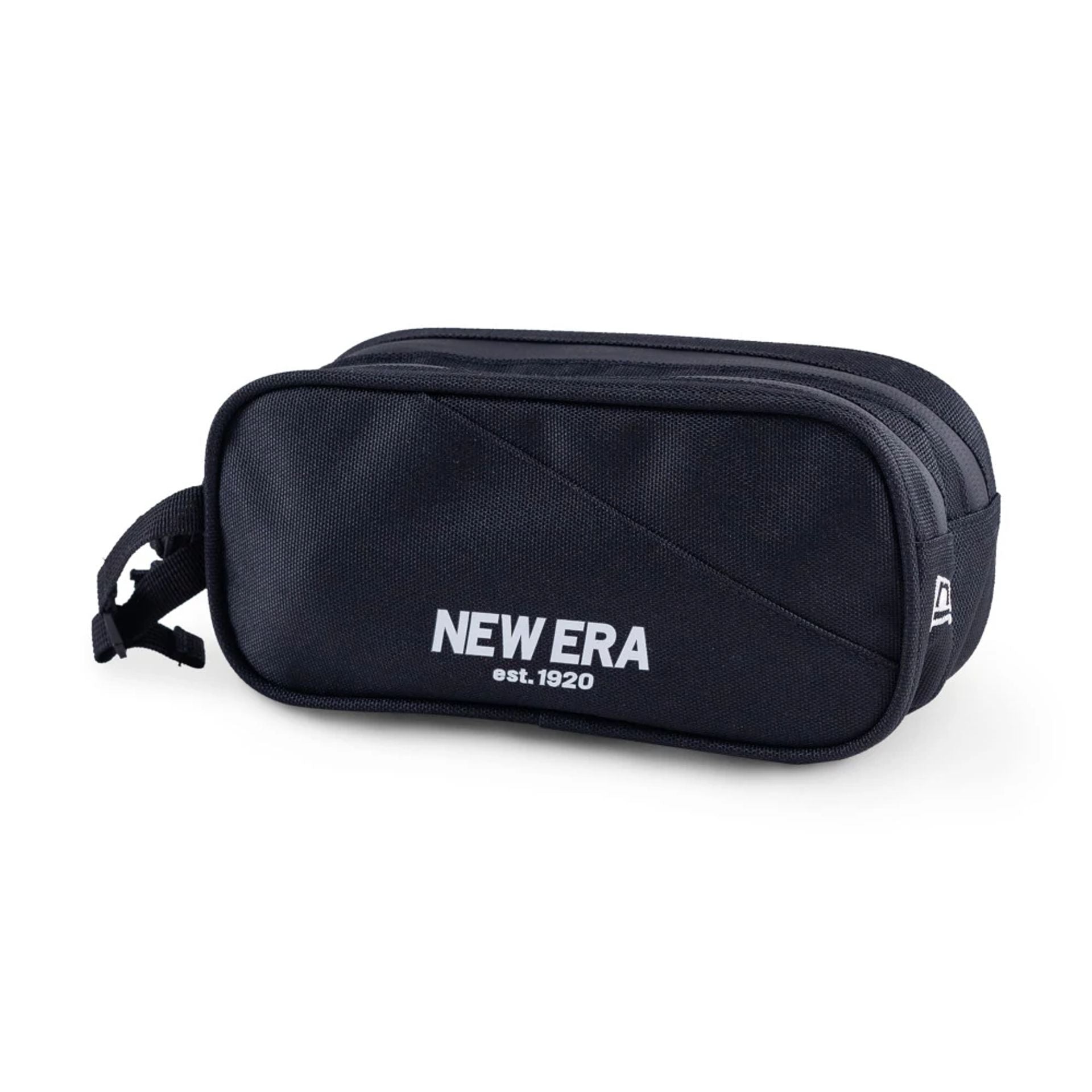 This is a New Era Cordura Black Travel Pouch 1