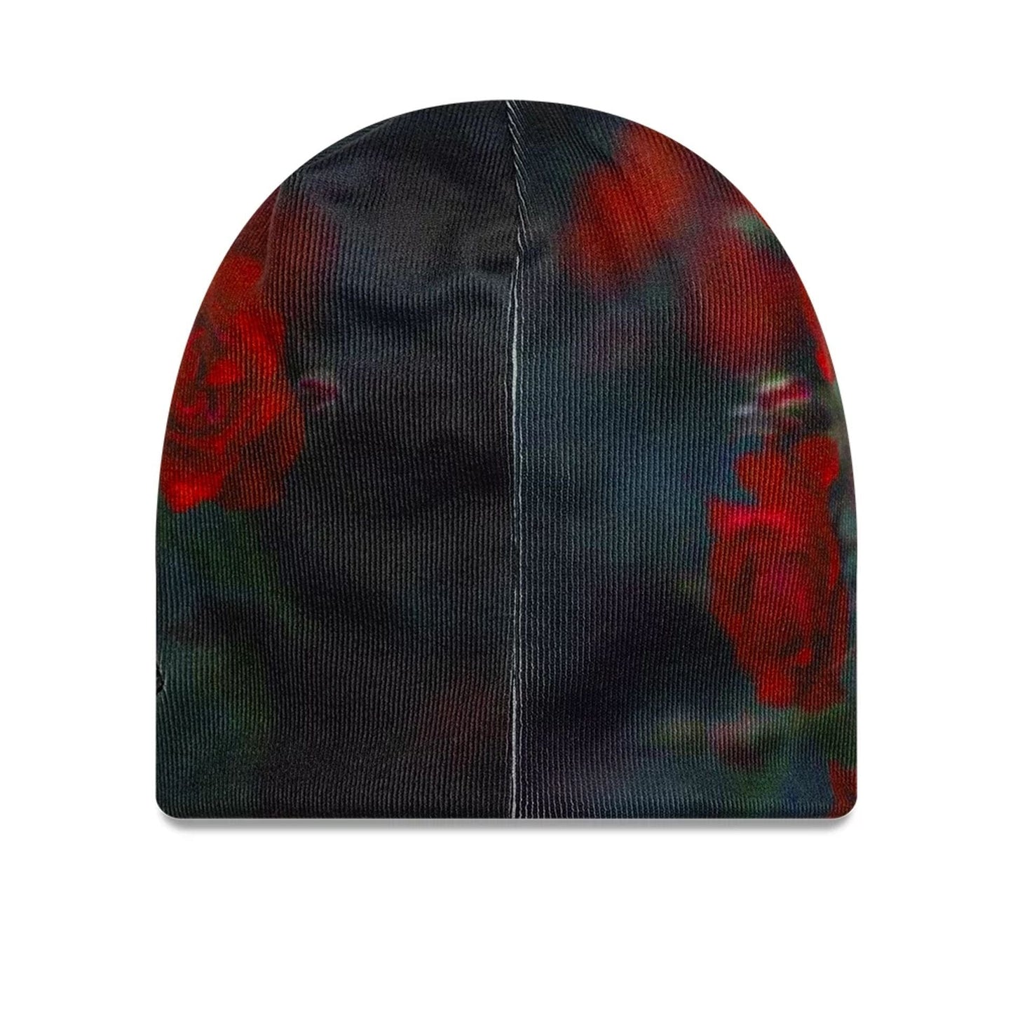 This is a New Era Red Roses All Over Print Beanie Hat 2