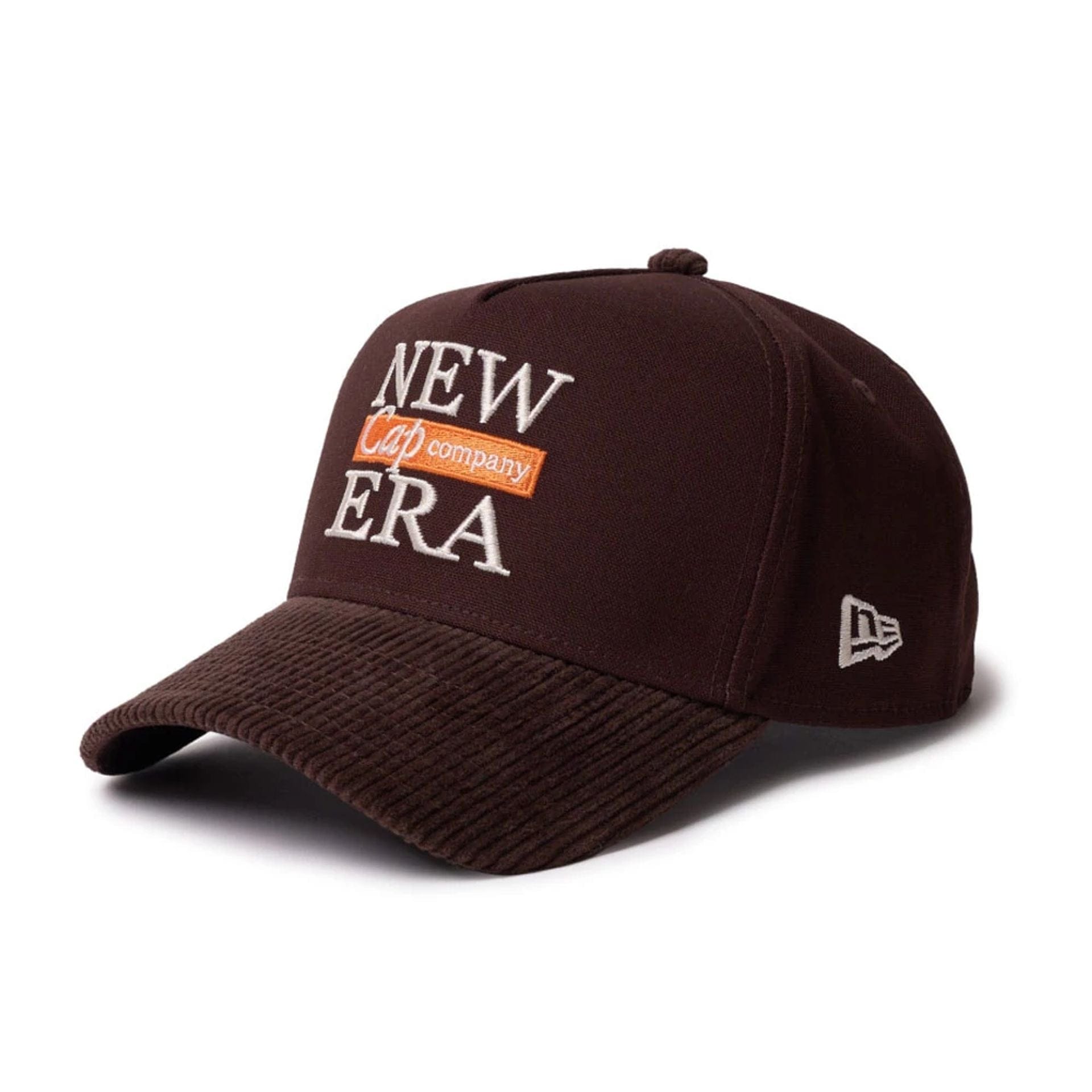 This is a New Era Duck 2Tone Dark Brown 9FORTY A-Frame Adjustable Cap 1