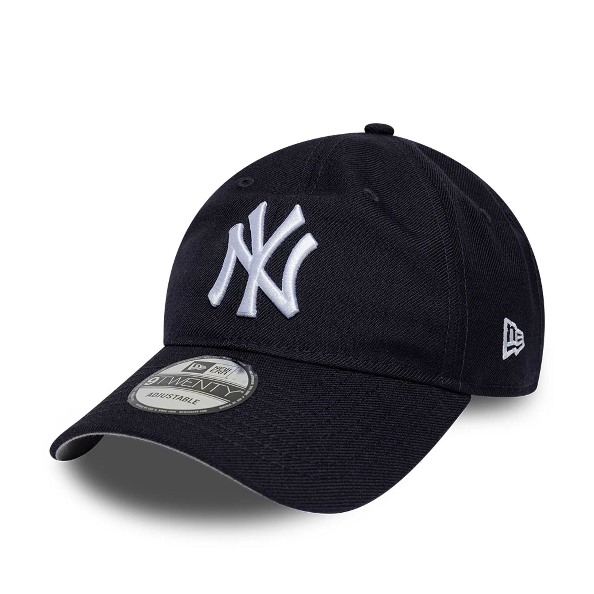 Pictured is this MLB Wool New York Yankees 9TWENTY Adjustable cap in navy. 1