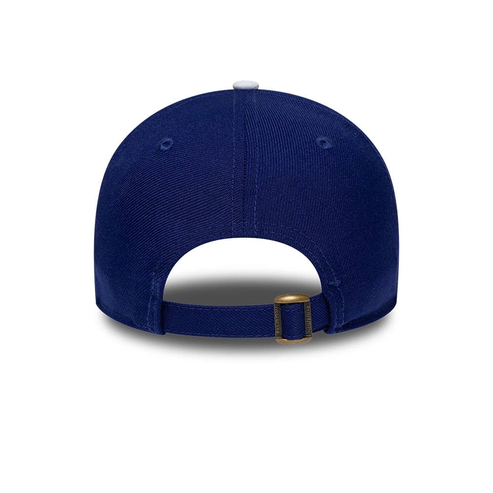 Pictured is this MLB Wool LA Dodgers 9TWENTY Adjustable cap in blue. 7