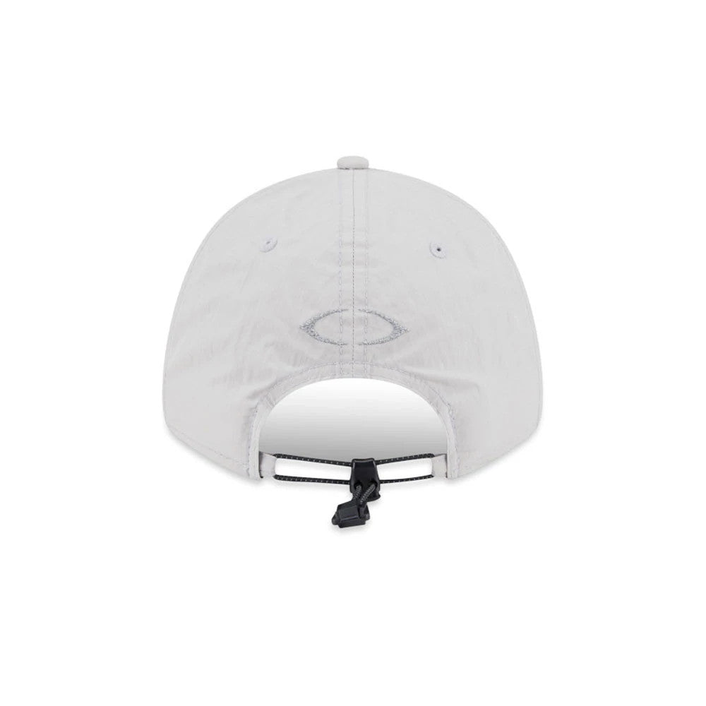 Pictured is this New Era NEC Logo 9FORTY Unstructured cap in grey. 2