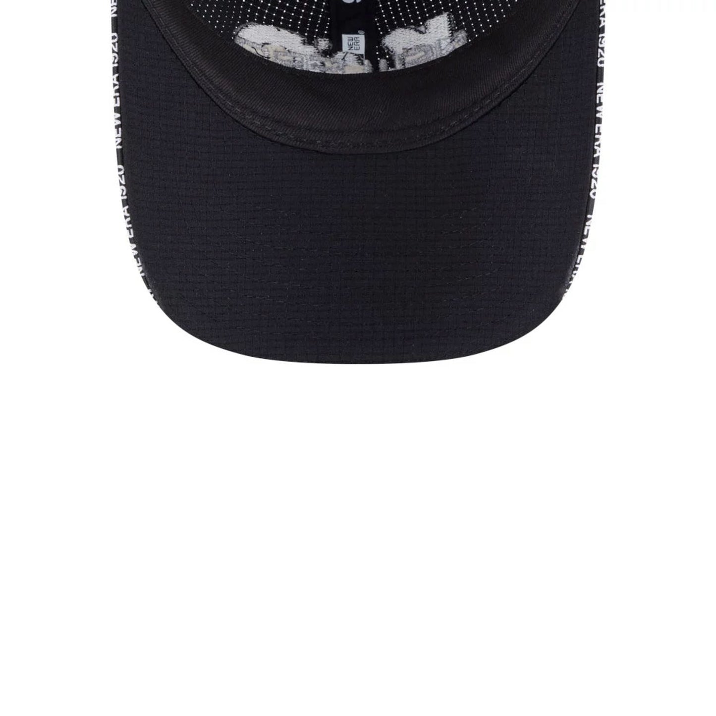 Pictured is this New Era NEC Logo 9FORTY Unstructured cap in black. 7