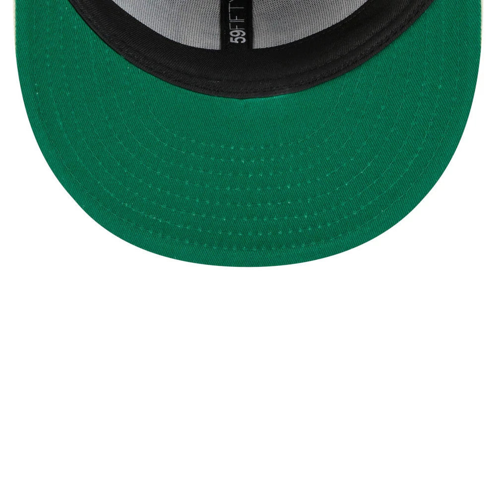 Pictured is this MLB Stripes Detroit Tigers 59FIFTY Fitted cap in dark blue. 2
