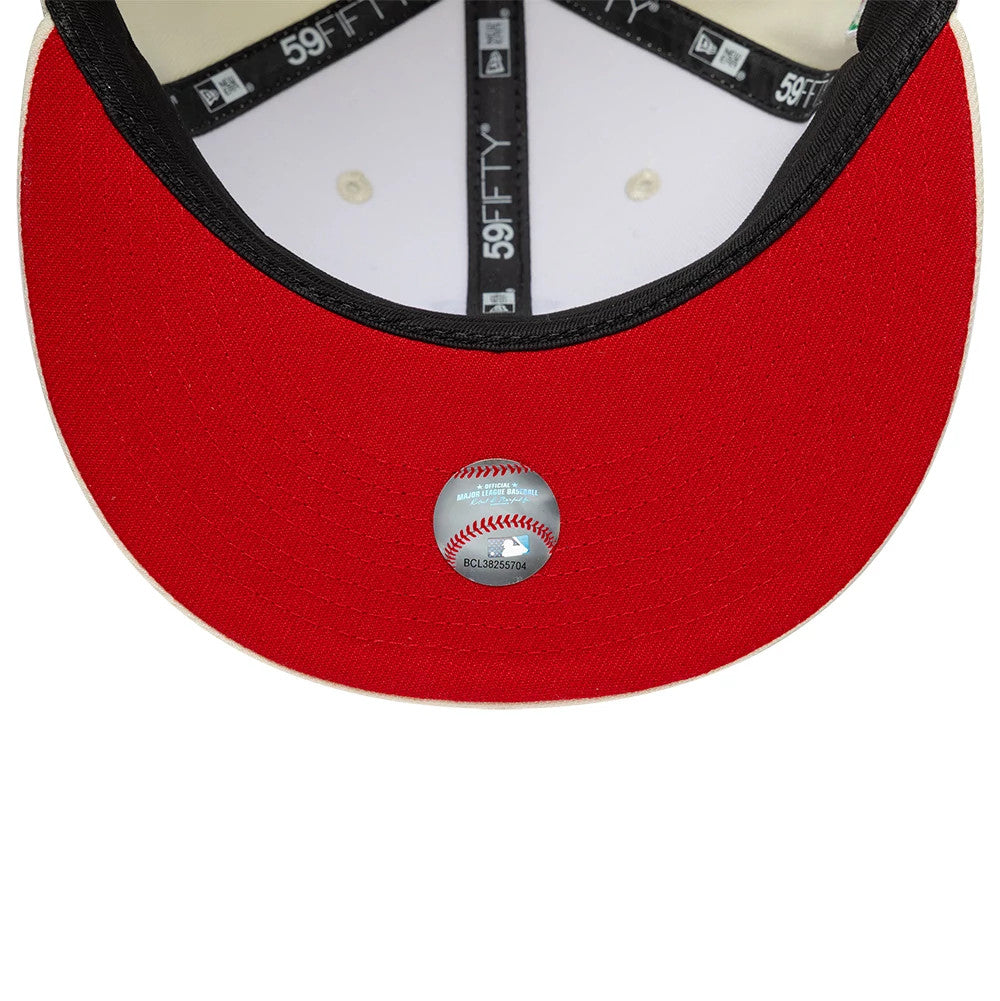 Pictured is this MLB City Series LA Angels 59FIFTY Fitted cap in white. 8