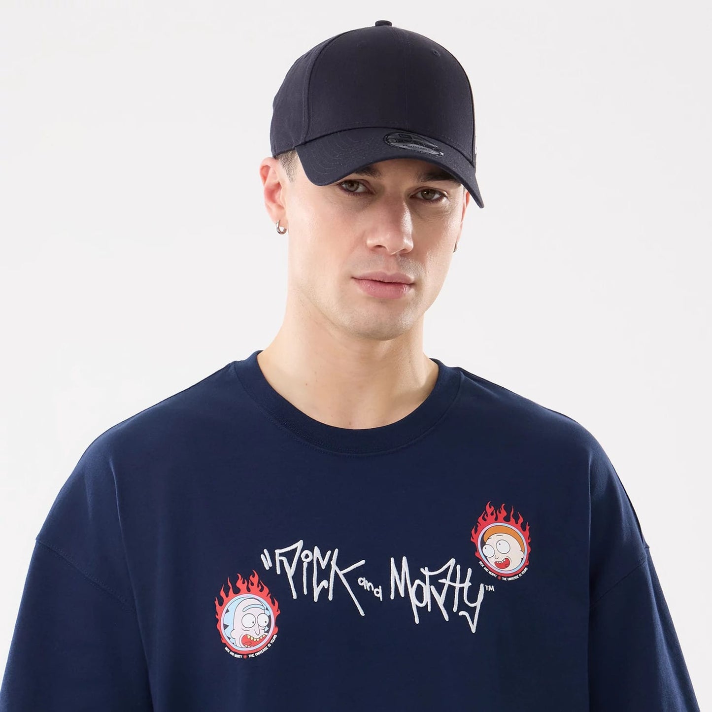 The model is wearing this Rick And Morty T-Shirt in blue. 7