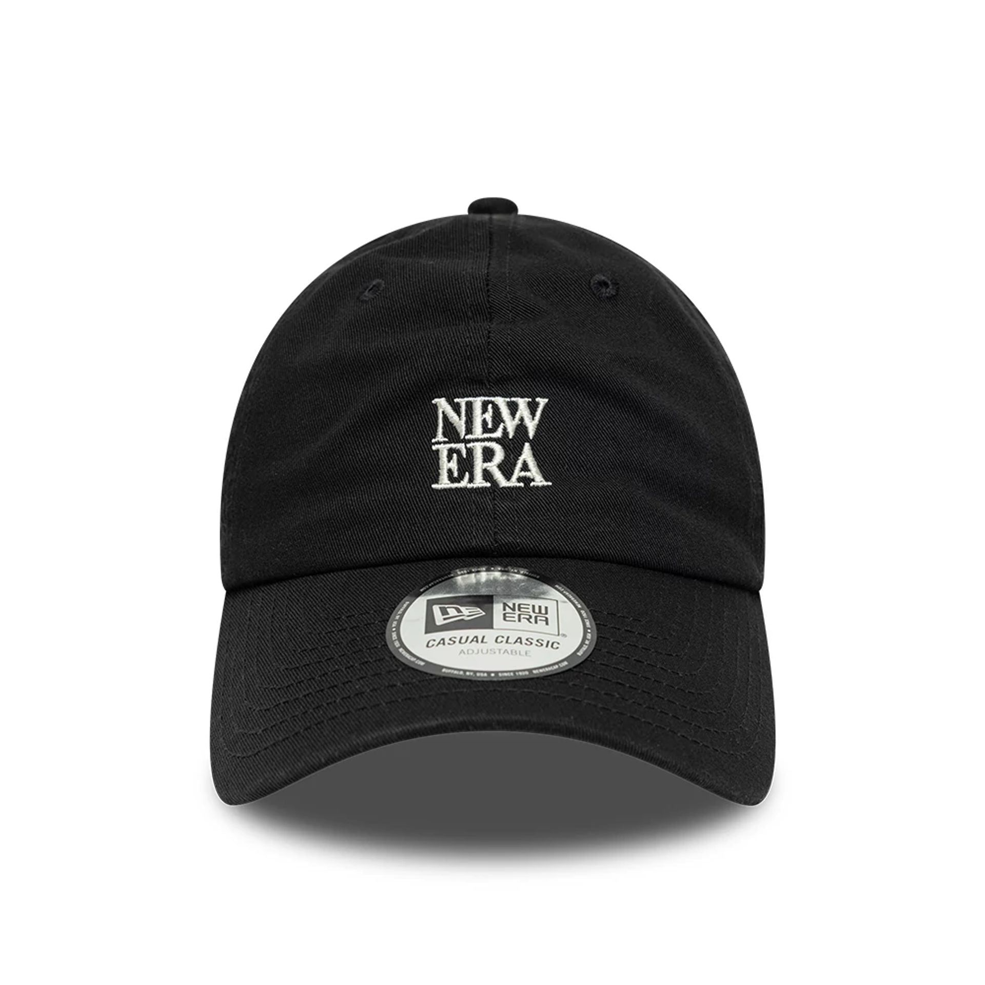 Pictured is this New Era Square Logo Casual Classic cap in black. 2