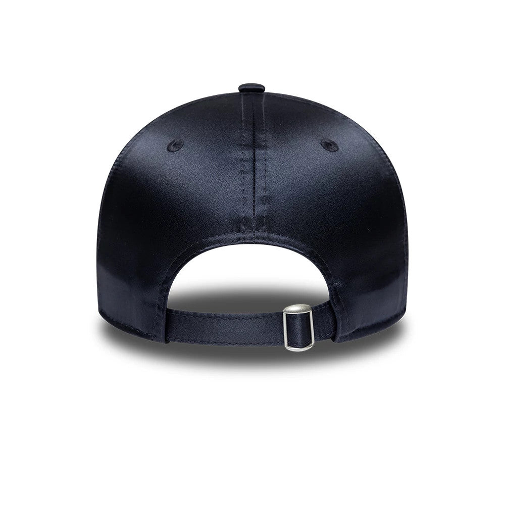 Pictured is this New Era Satin 9FORTY cap in navy. 4
