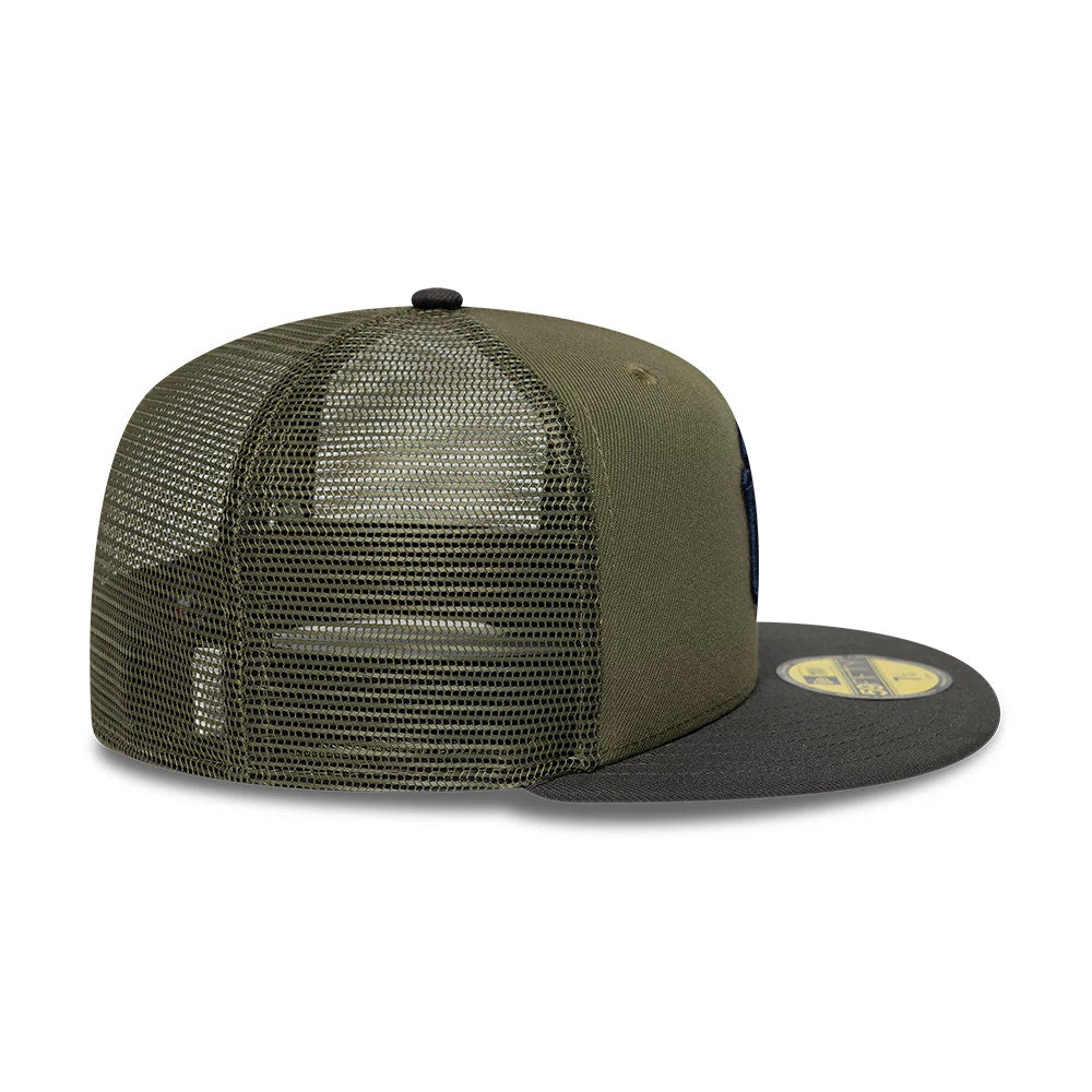 Pictured is this MLB Hydrangea New York Yankees 59FIFTY Fitted cap in green. 7