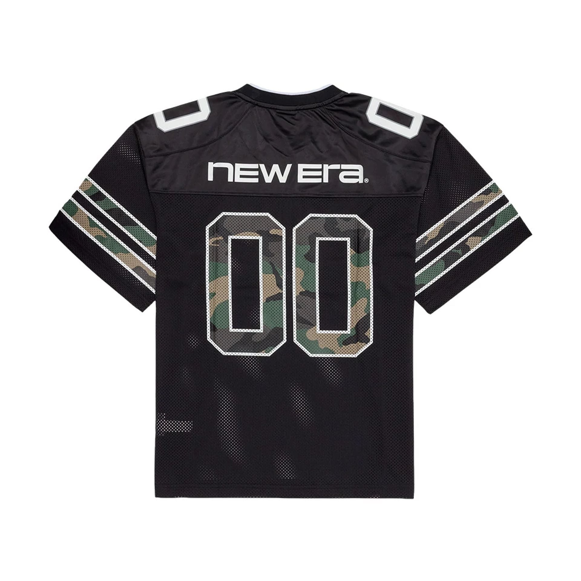 The model is wearing this New Era 1920 Mesh Jersey in black. 2