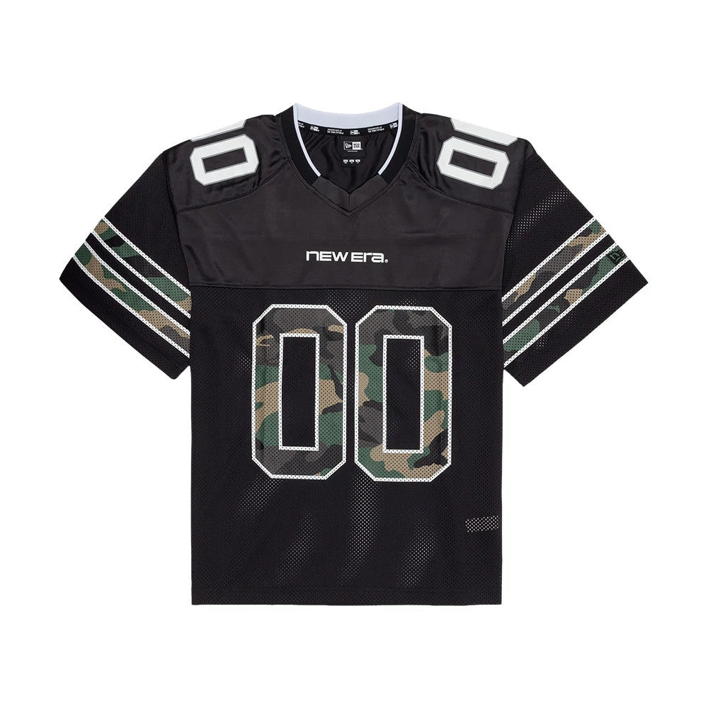 The model is wearing this New Era 1920 Mesh Jersey in black. 7