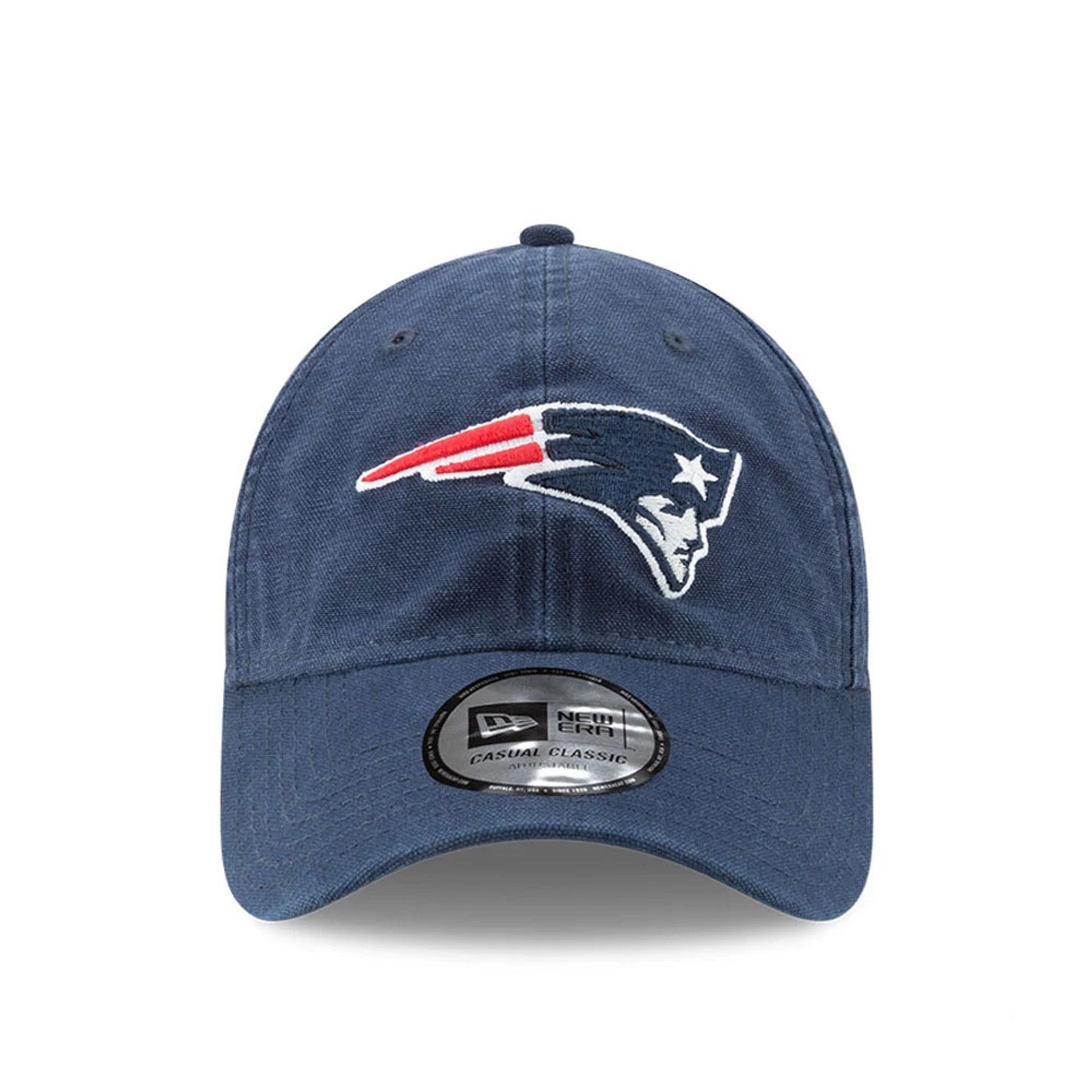 Pictured is this NFL X Bad Bunny New England Patriots Casual Classic cap in navy. 2