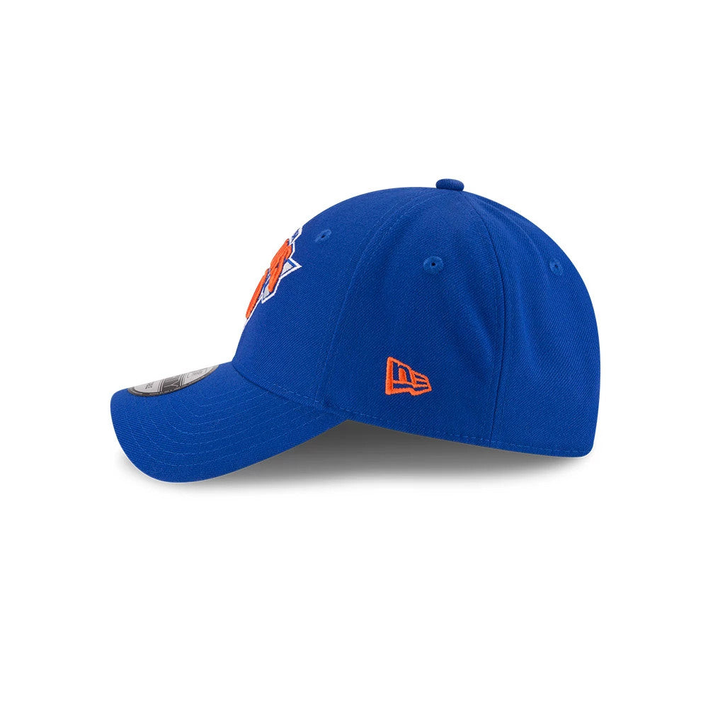 Pictured is this NBA Finals Champions 2026 New York Knicks 9FORTY cap in blue. 6