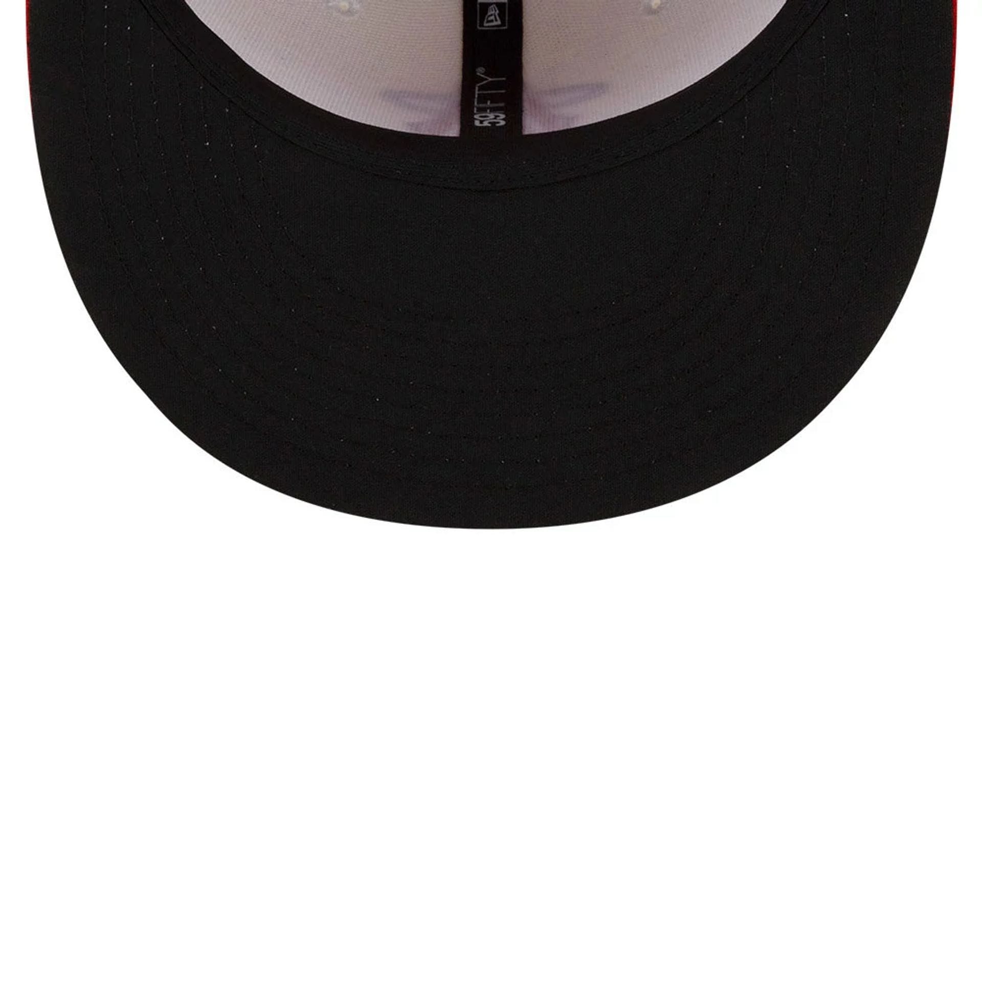 This is a LA Angels MLB City Connect Red 59FIFTY Fitted Cap 2
