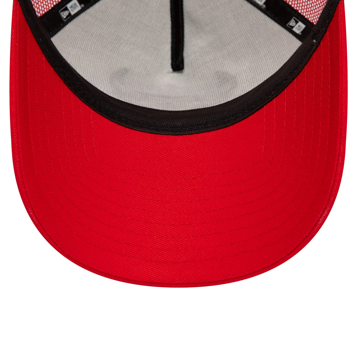 This is a Chicago Bulls Team Colour Red A-Frame Trucker Cap 5