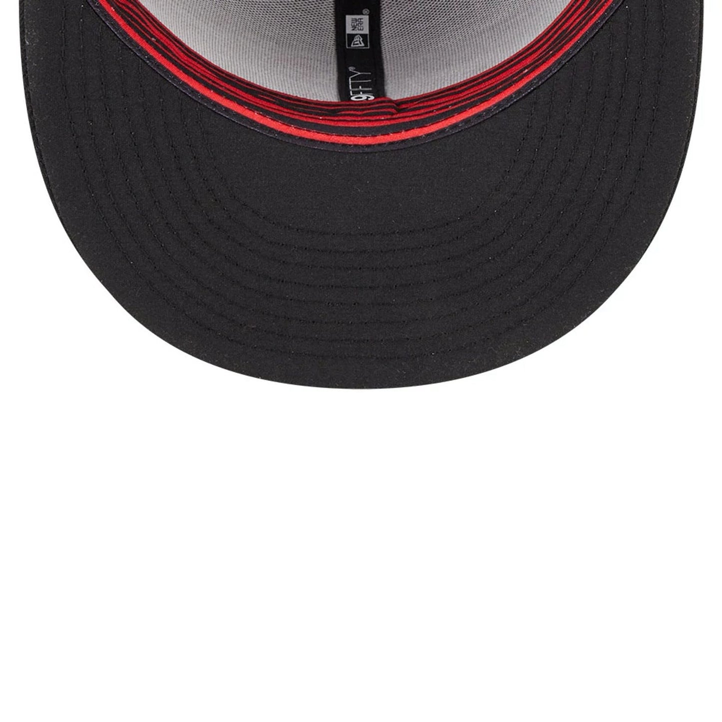 This is a Cincinnati Reds MLB City Connect 2025 Black 59FIFTY Fitted Cap 7