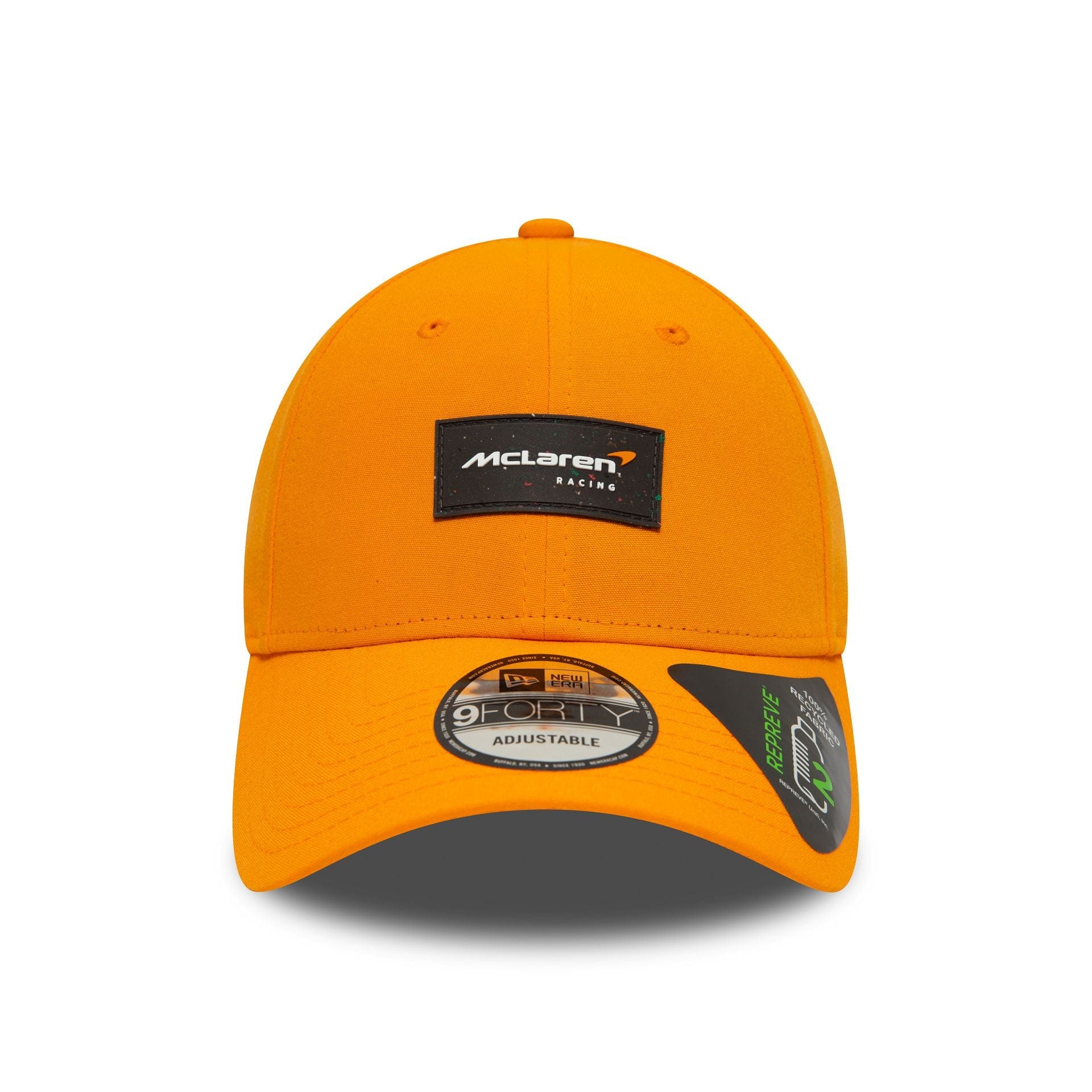 This is a McLaren Repreve Orange 9FORTY Adjustable Cap 2