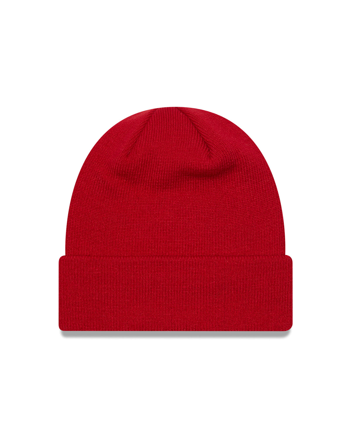 This is a AC Milan Red Cuff Knit Beanie Hat 2